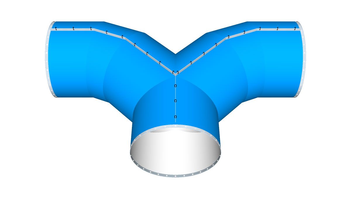 Turbo-Dukt™ Rams Horn Piece